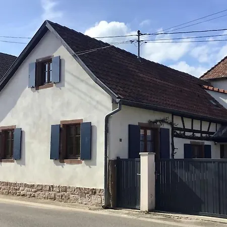 2/3 P Independant 50m2+ext Dans Maison Alsacienne